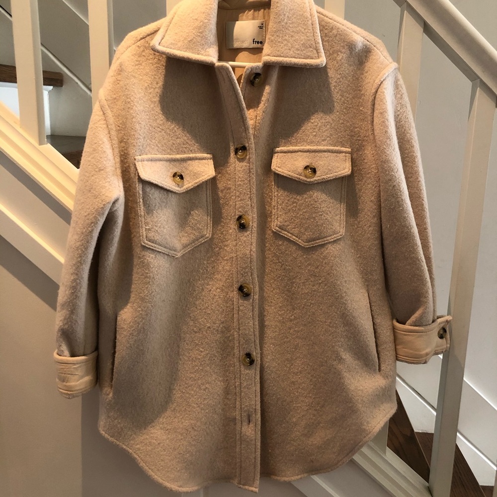 Aritzia Wilfred Free Ganna Shirt Jacket
